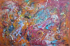 Acryl auf Leinwand