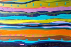 Acryl auf Leinwand