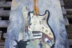 Materialmix auf E-Gitarre